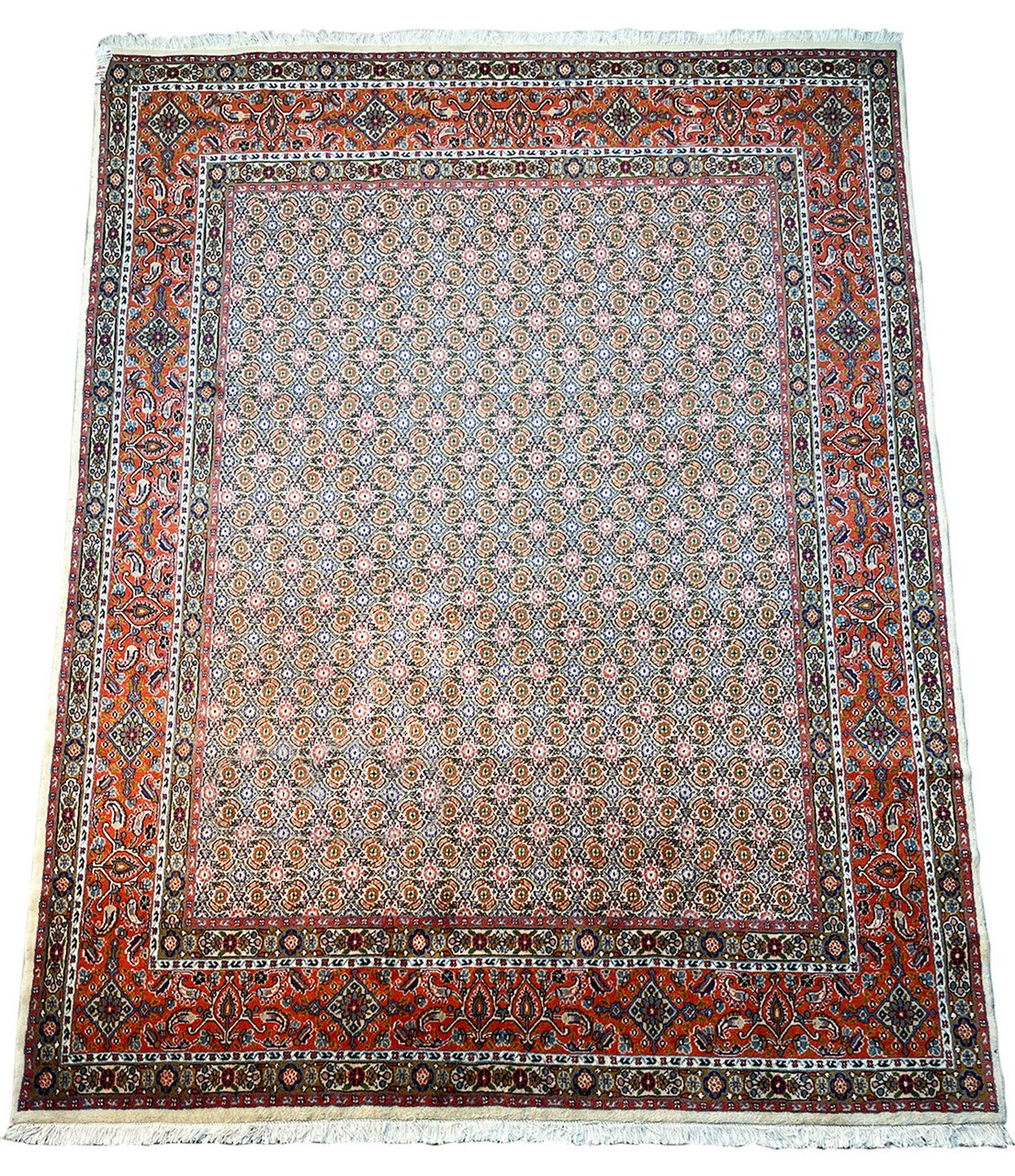6'4" x 8'2" Persian Moud All-Over Design Rug