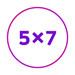 5 X 7