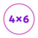 4 X 6