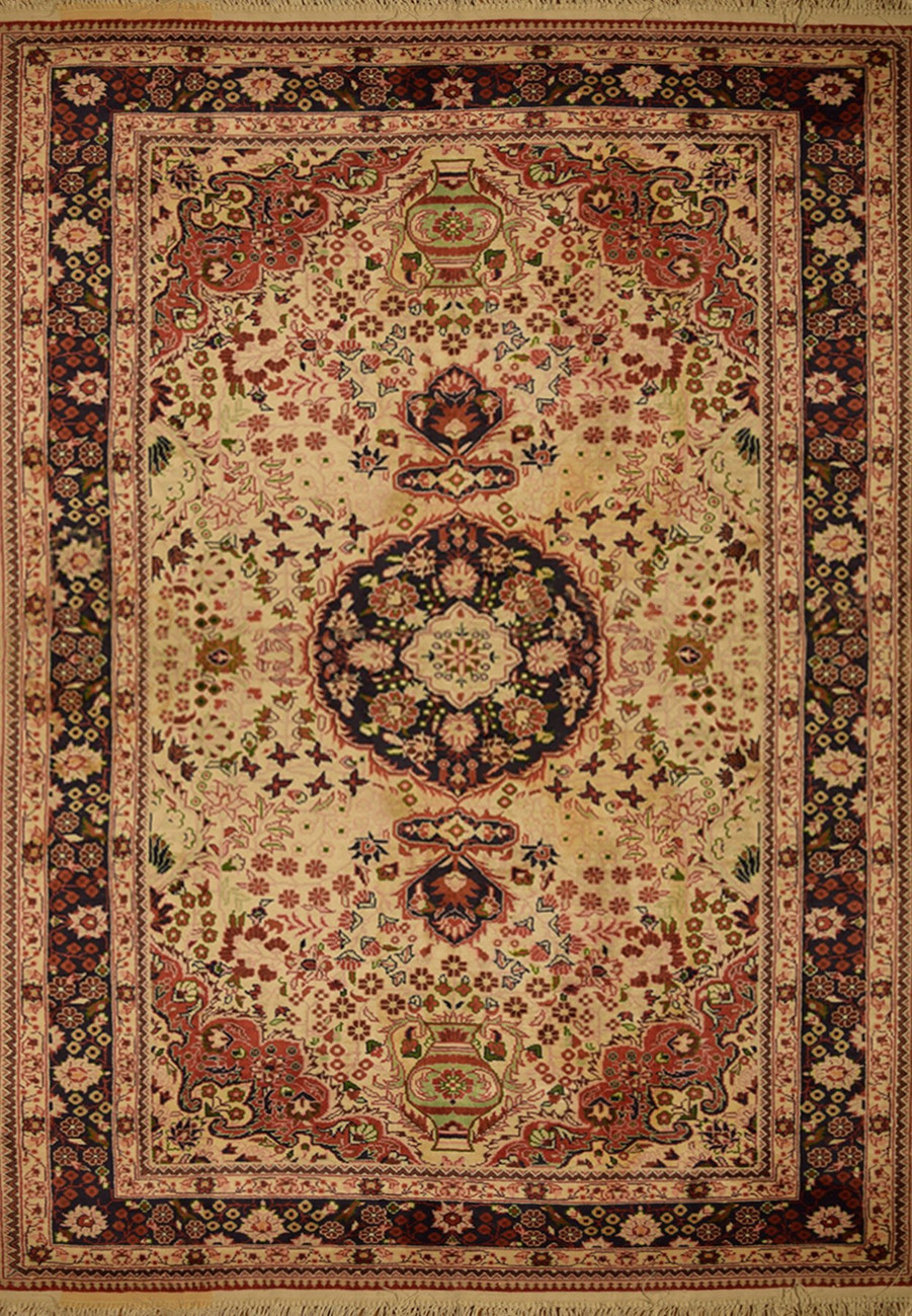 3 x 5 Oriental Handmade  Silk 300 LIN Rug