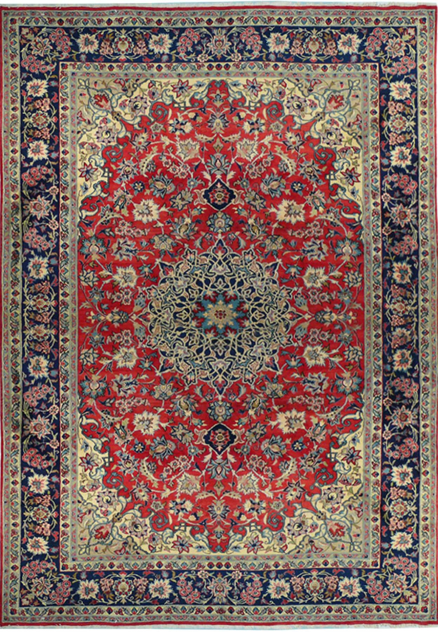 8'8" x 12'4" Persian Najafabad Rug