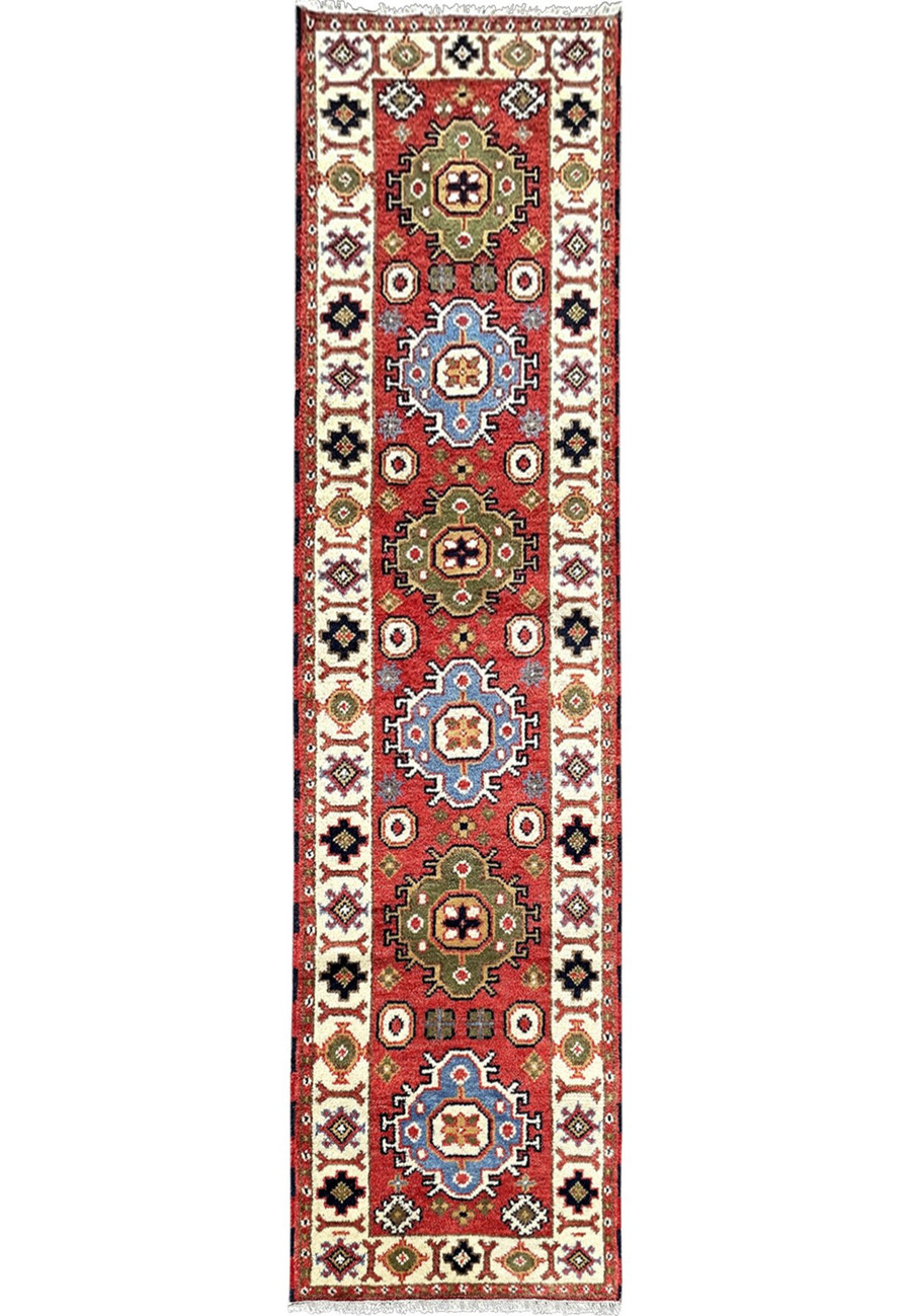 2'7 x 10 Oriental Heriz Runner Rug
