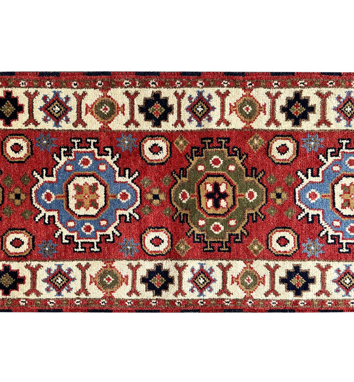 2'7 x 10 Oriental Heriz Runner Rug