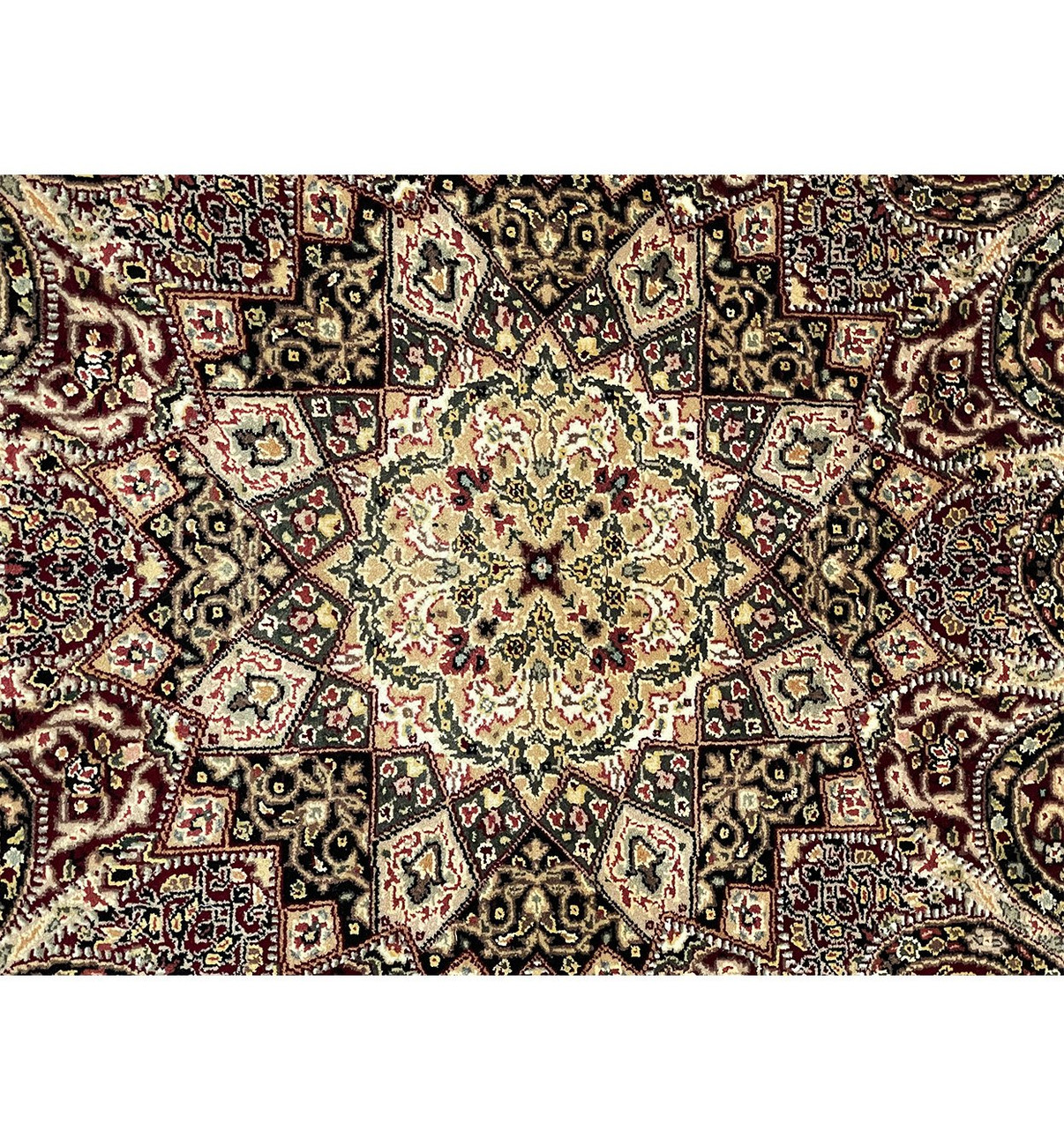 3'8" x 5'8" Oriental Tabriz Ghonbad Rug