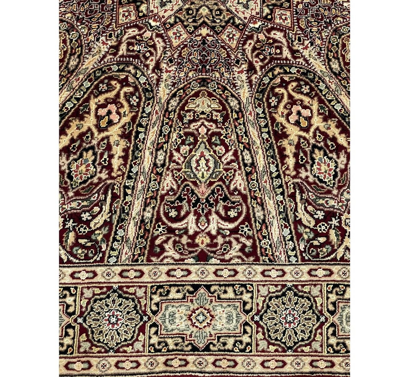 3'8" x 5'8" Oriental Tabriz Ghonbad Rug