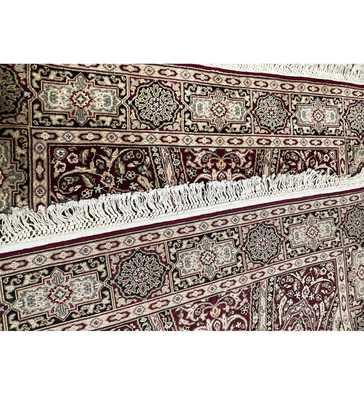 3'8" x 5'8" Oriental Tabriz Ghonbad Rug