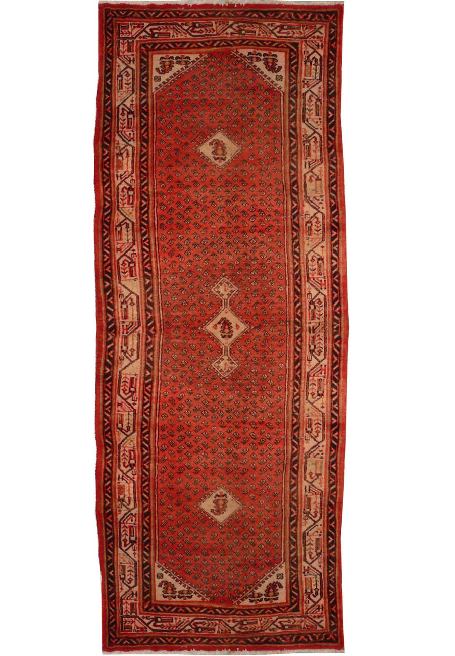 3'8 x 10'2 Persian Hamedan Runner