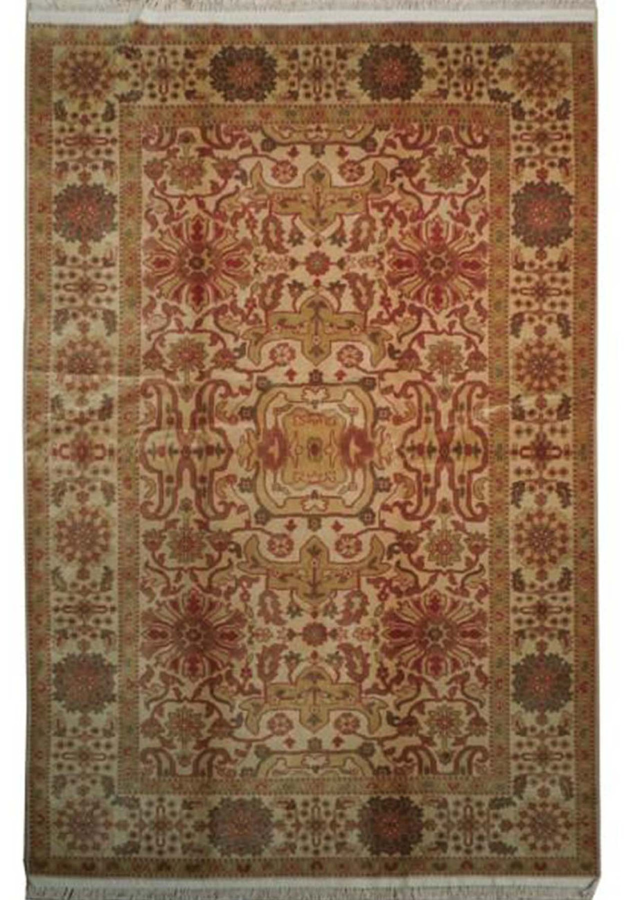 6' x 9' Transitional Chobi Vegetable Dyed Rug 2