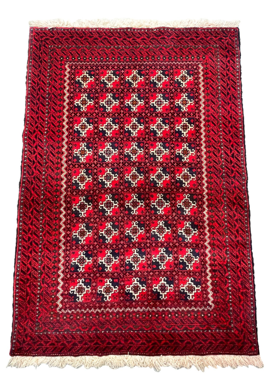 3'1 X 4'7 Persian Baluch Tribal Rug