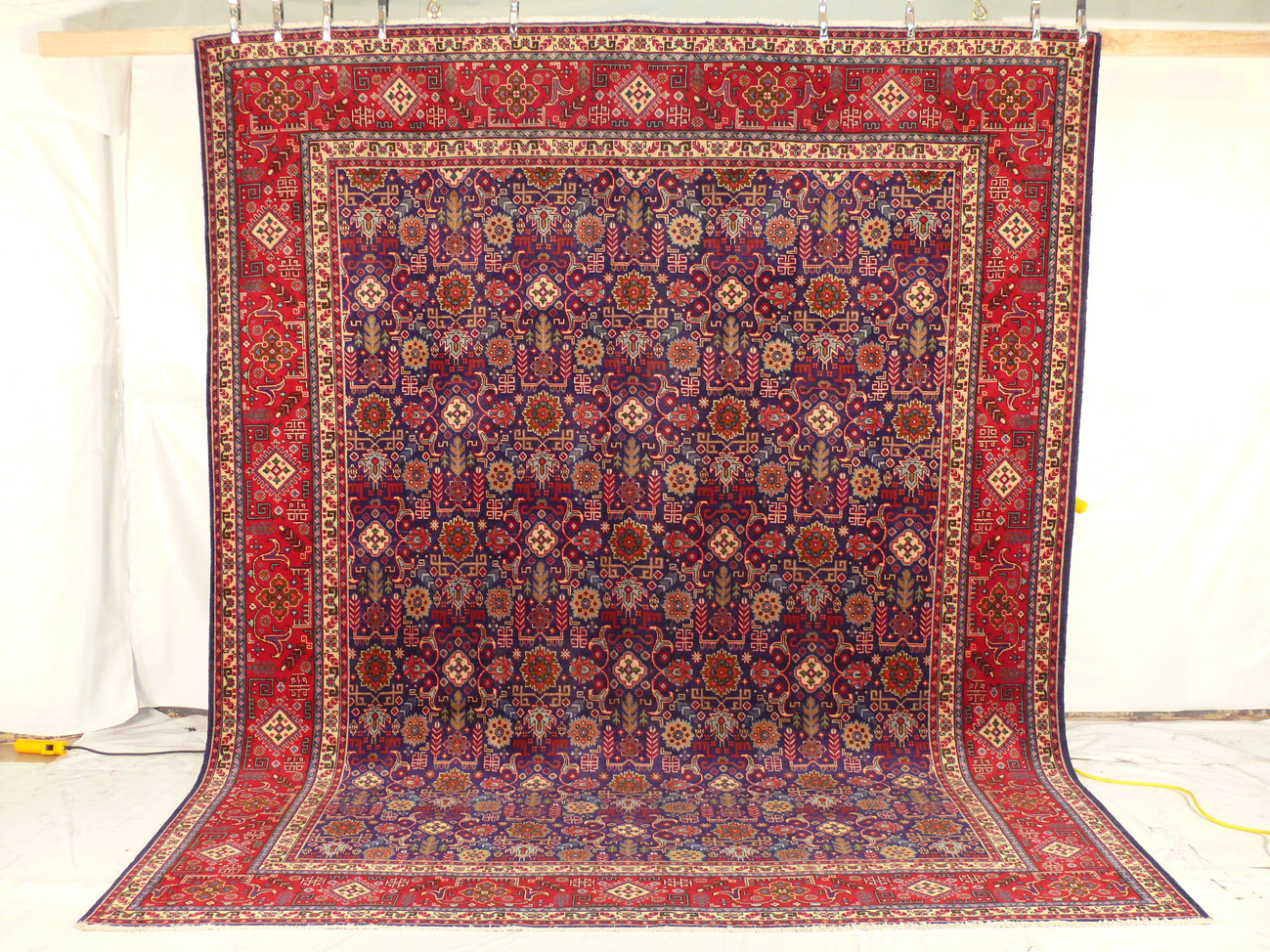 10'1 x 12'7 Persian Sarough Rug All Over Design
