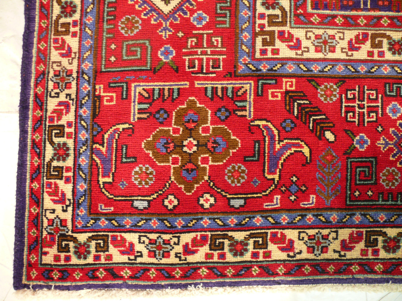 10'1 x 12'7 Persian Sarough Rug All Over Design