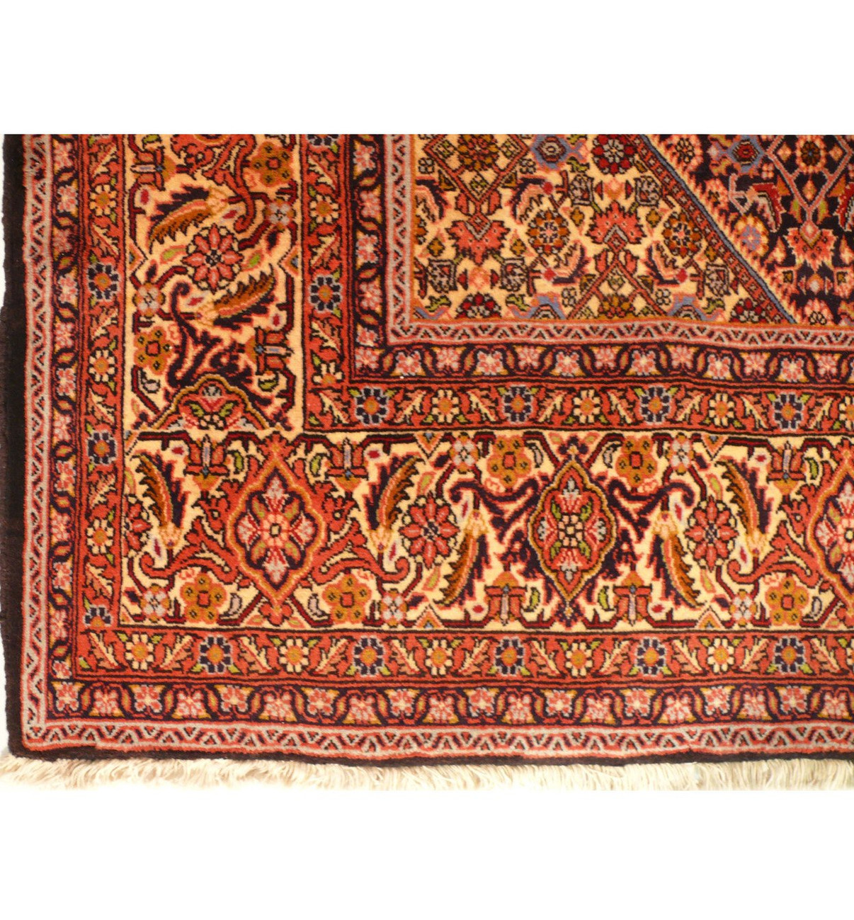 8'2 x 11'5 Persian Bijar Iron Rug | High-End