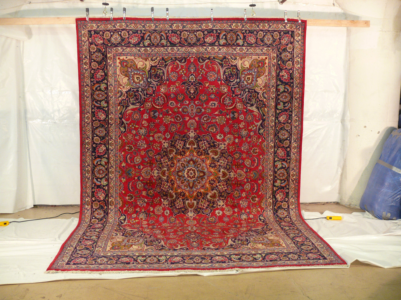 9'5"x13'5" Persian Mashad Rug