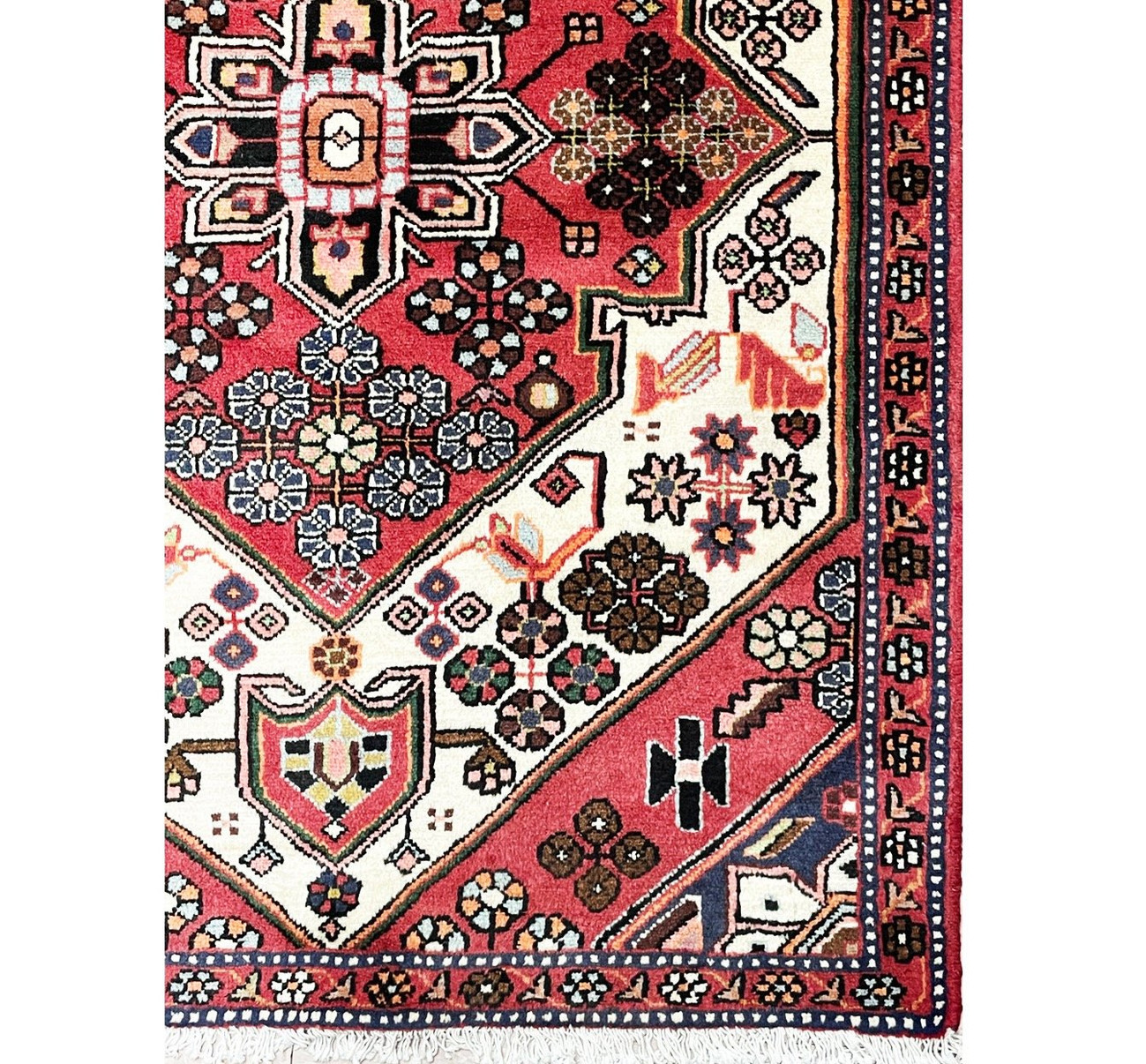 3'5" x 4'6" Geometric Persian Shahsavan Rug