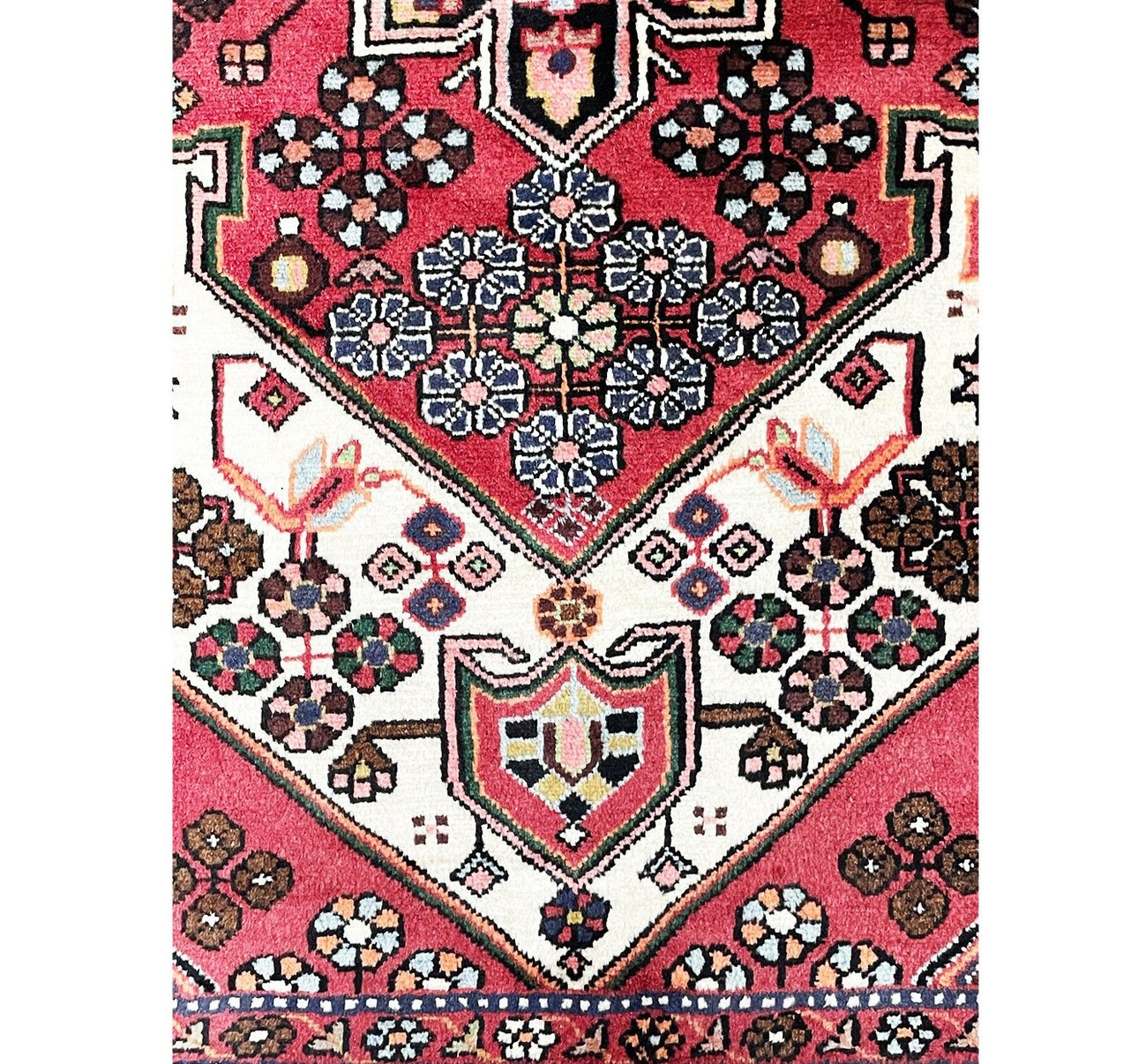 3'5" x 4'6" Geometric Persian Shahsavan Rug