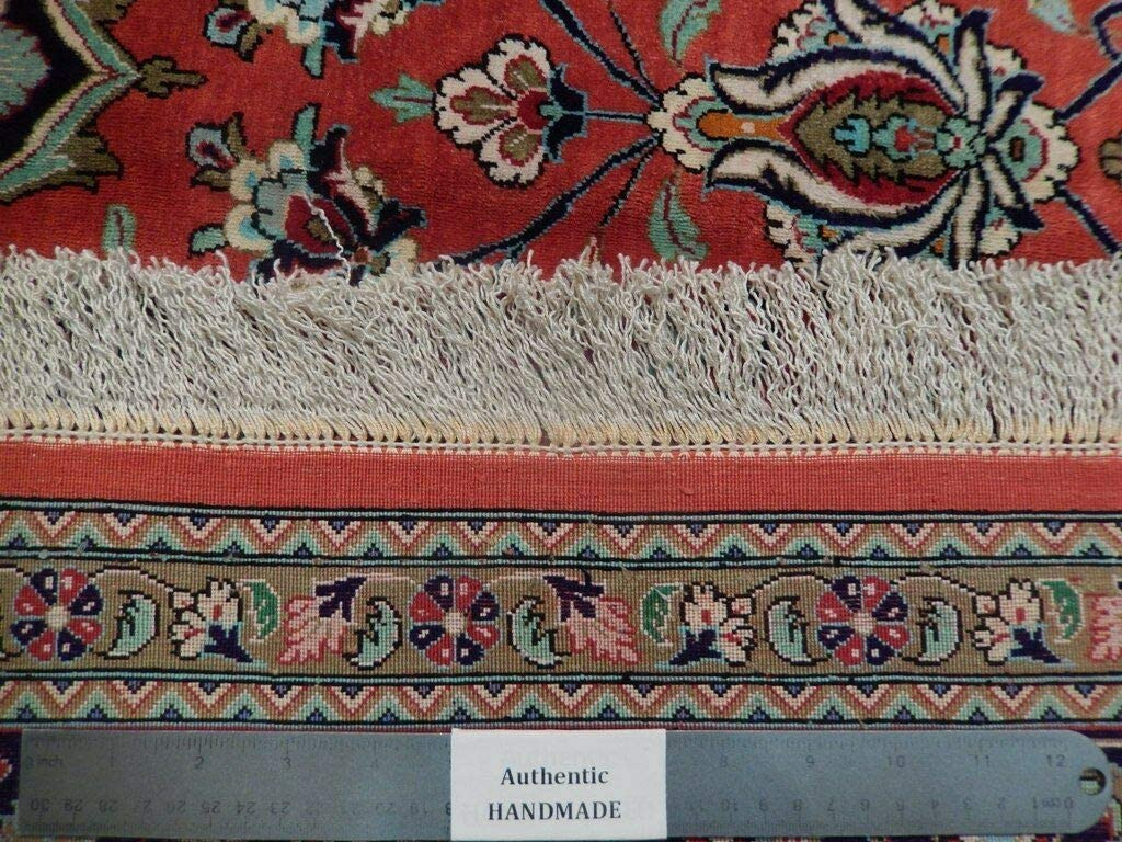 6'6 x 9'8 Persian Qum All Silk Rug Masterpiece