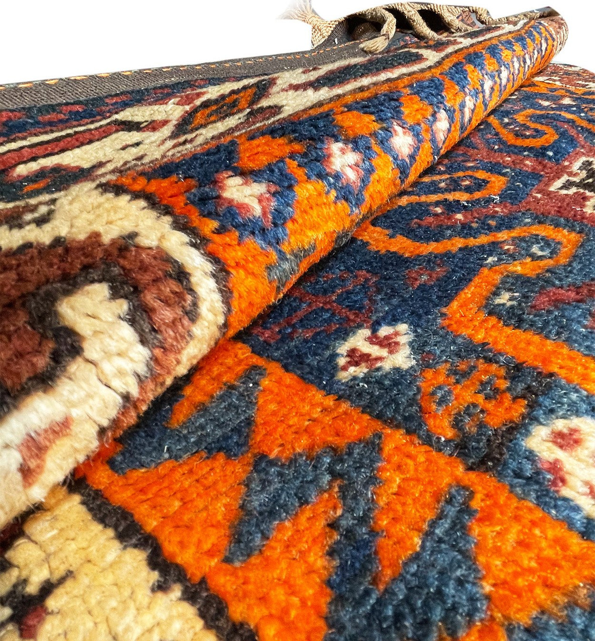 3'8" x 5'4" Antique Caucasian Azerbaijan Rug