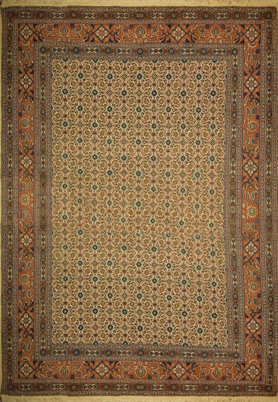 5 x 8 Persian Moud Rug All Over Design