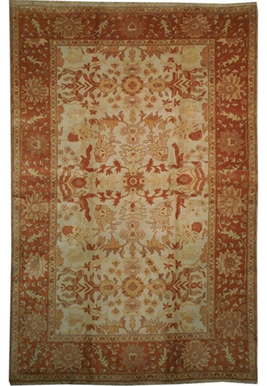 6 x 9 Transitional Oushak Rug