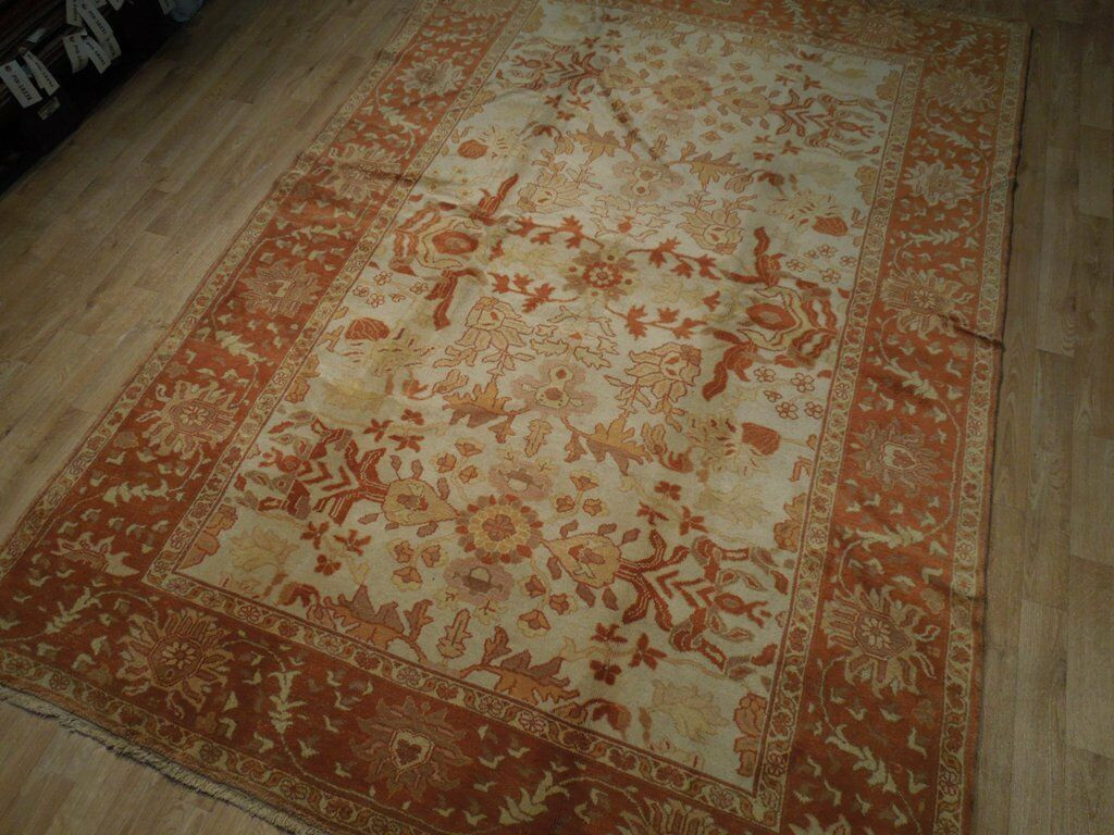 6 x 9 Transitional Oushak Rug