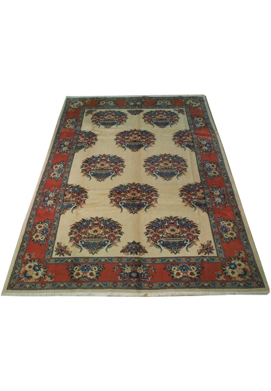 7 x 10 Botanical Persian Sarough Rug