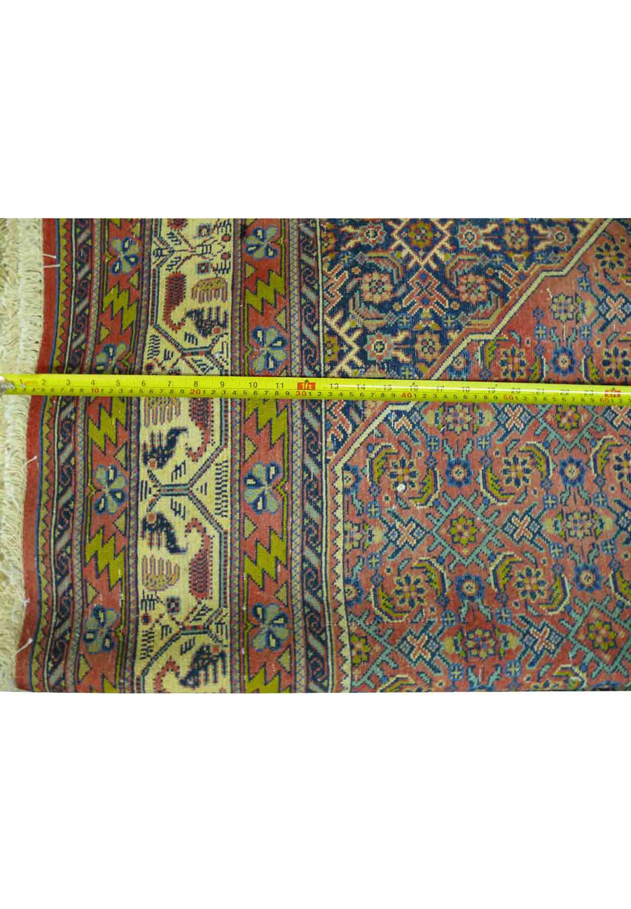 7 x 10 Persian Enjalas Double Medallion Rug