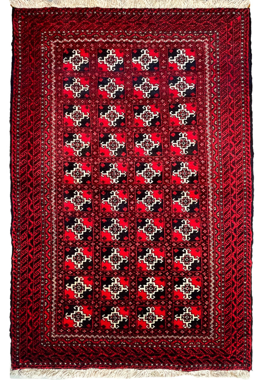 3 X 4'6" Persian Baluch Tribal Rug