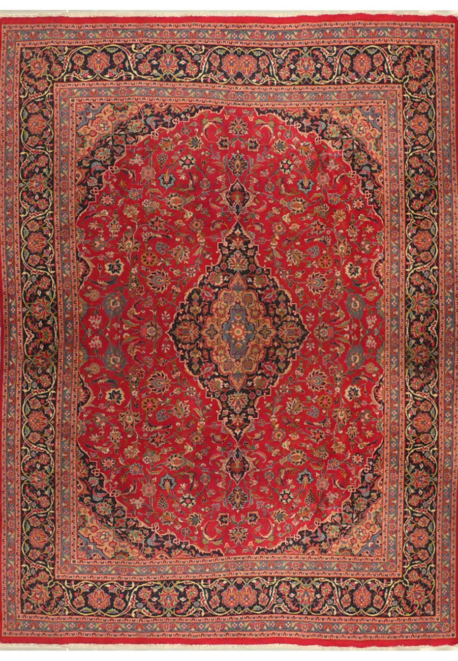 9'7 x 12'8 Persian Mashad Rug