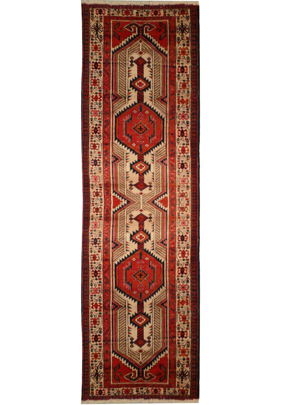 3x10 Persian Heriz Rug Runner