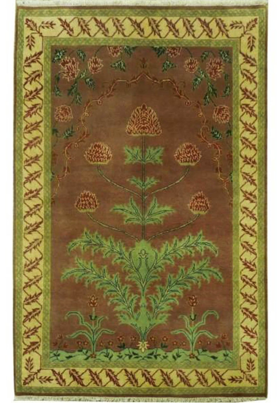 5 x 8 Exotic Authentic Oriental Agra Rug 1