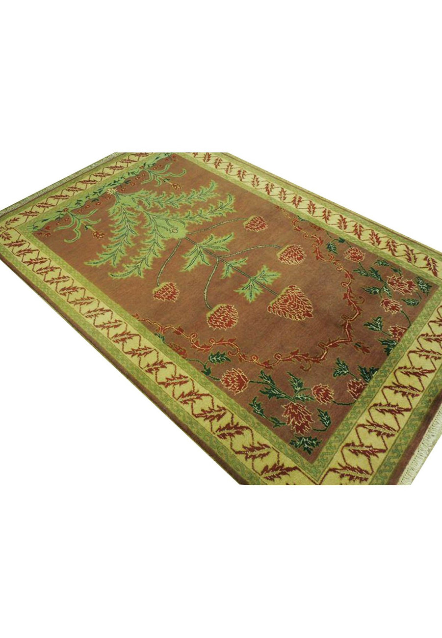 5 x 8 Exotic Authentic Oriental Agra Rug 1