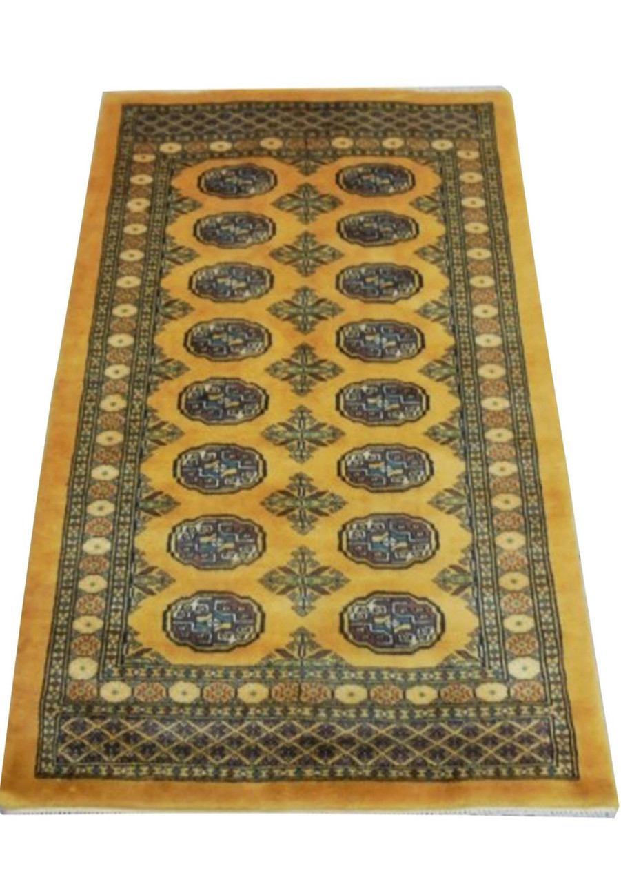 3 x 4 Oriental Bokhara Rug Elephant Steps