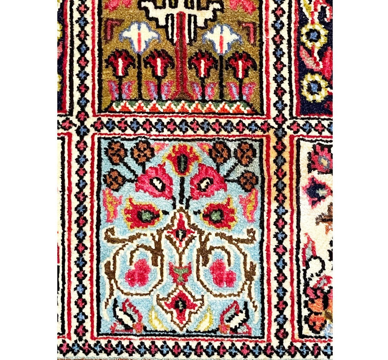 3'4" x 5 Persian Qum Kork Rug