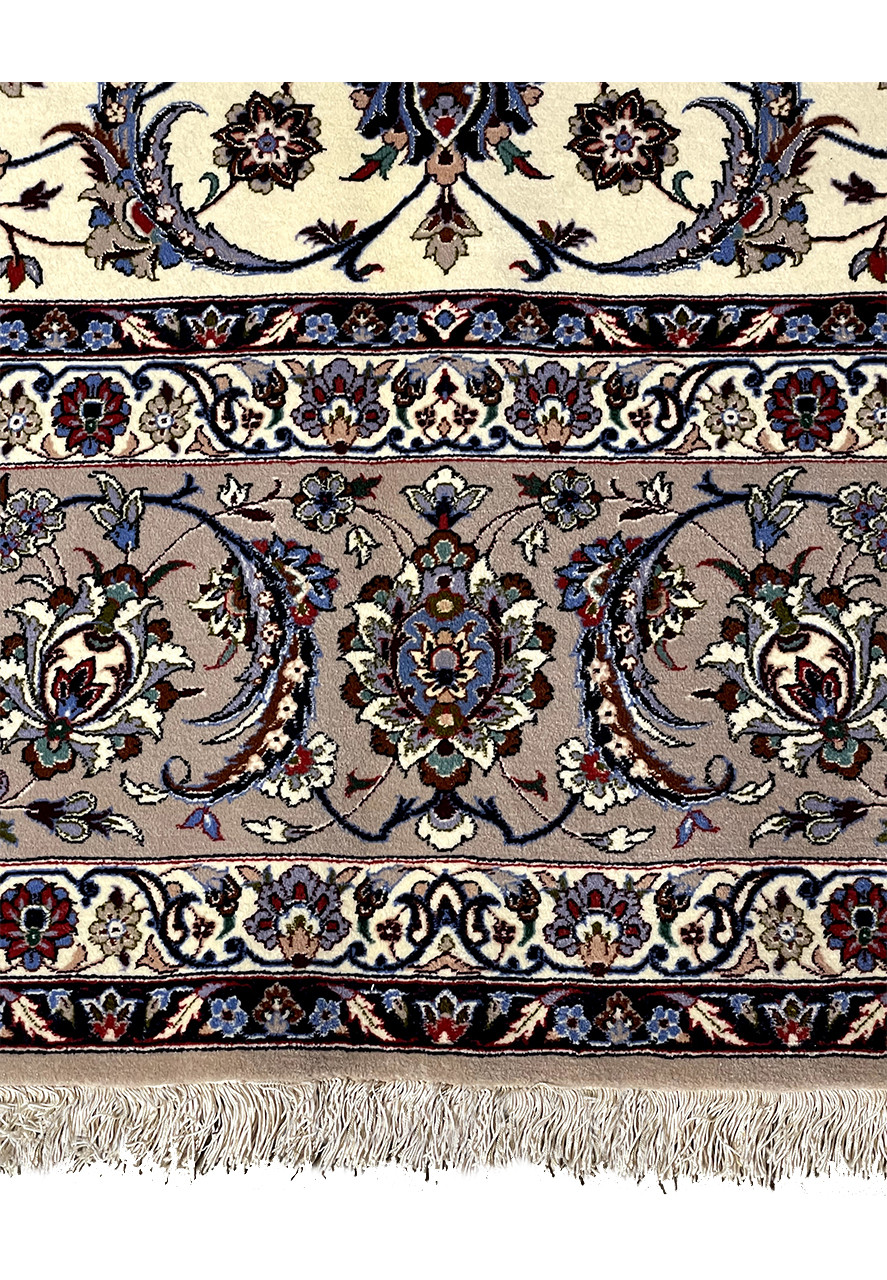 Border Persian Isfahan Rug
