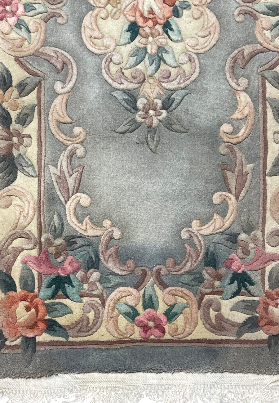 floral pattern 3x5 art deco rug