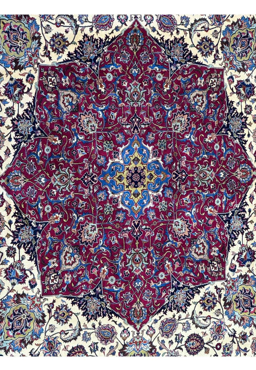 20 x 20 Persian Mashad Astan Quds Rug