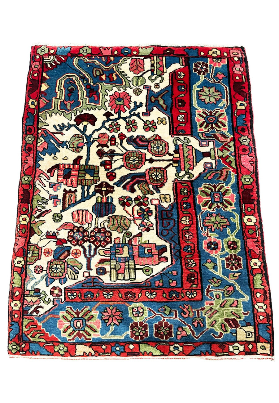 2'7" x 3'7" Persian Nahavand Rug