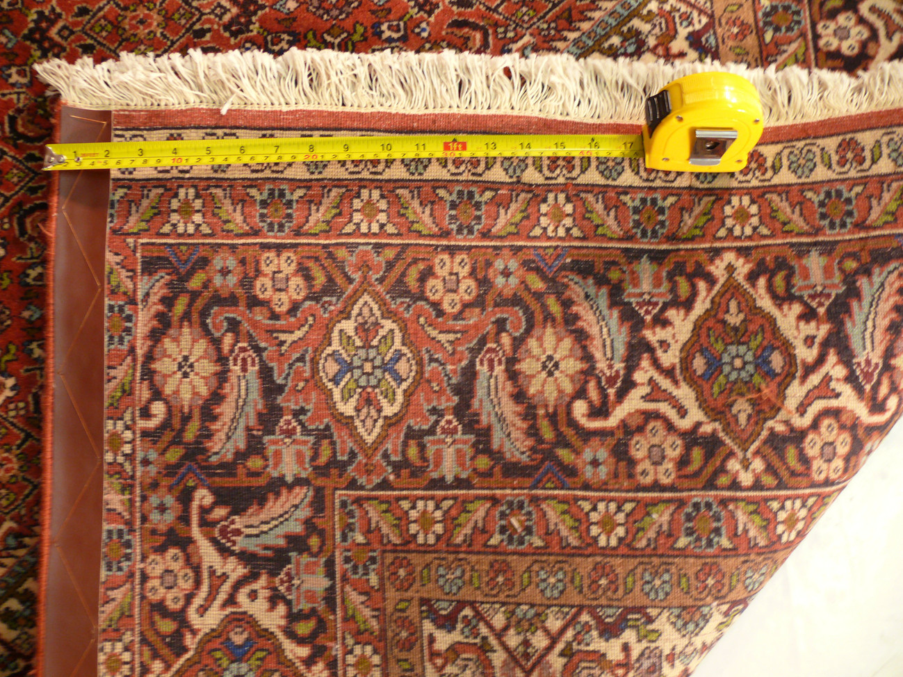 Persian Bijar Rug 6'7" x 9'6" Mahi Design