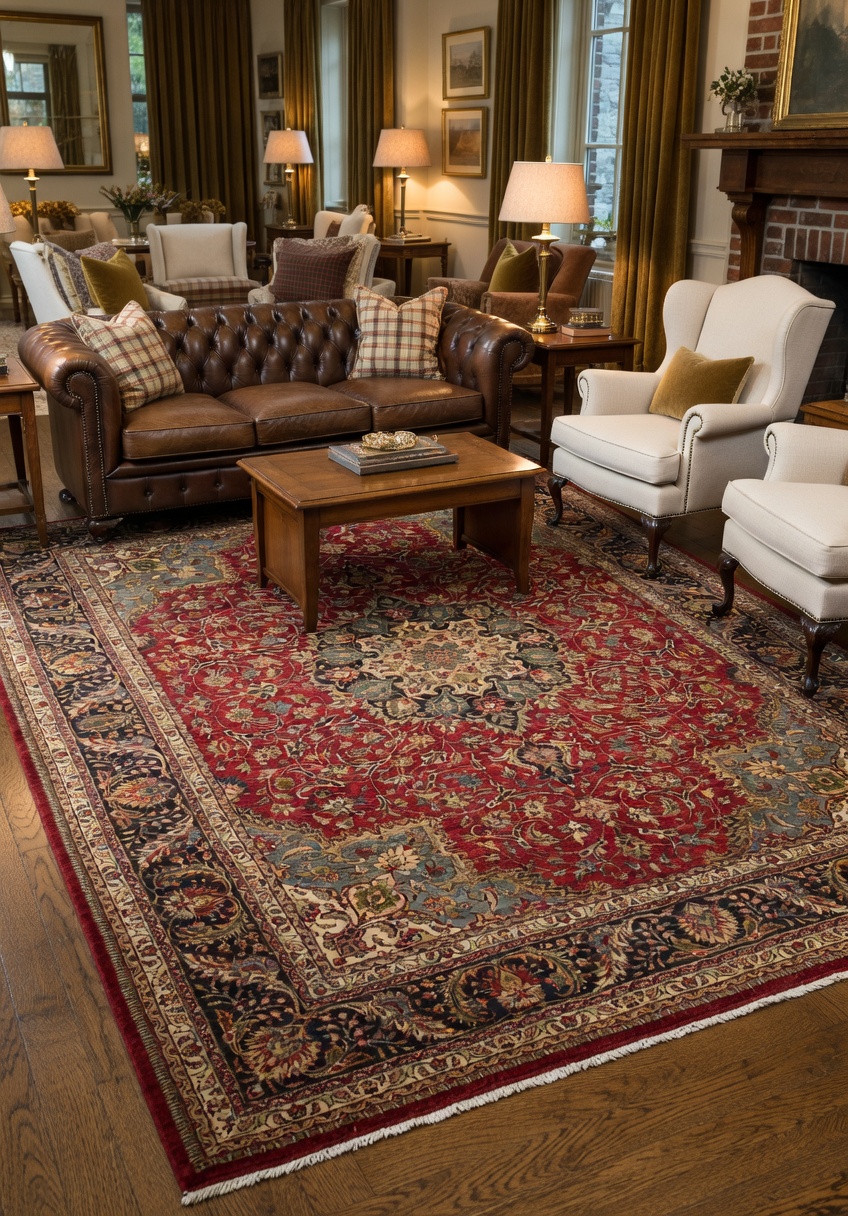 9'9 x 12'4 vintage Persian Tabriz rug