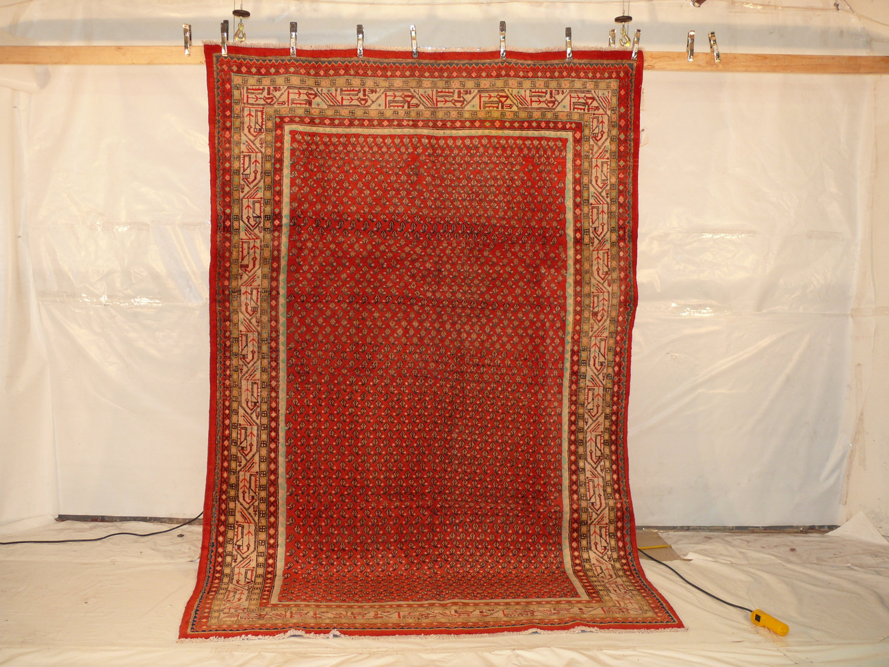 7' x 10'8" Persian Sarough Mir Rug