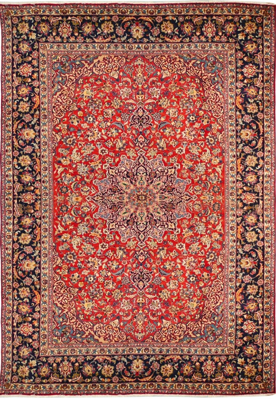 9'8" x 12'8" Persian Isfahan Rug