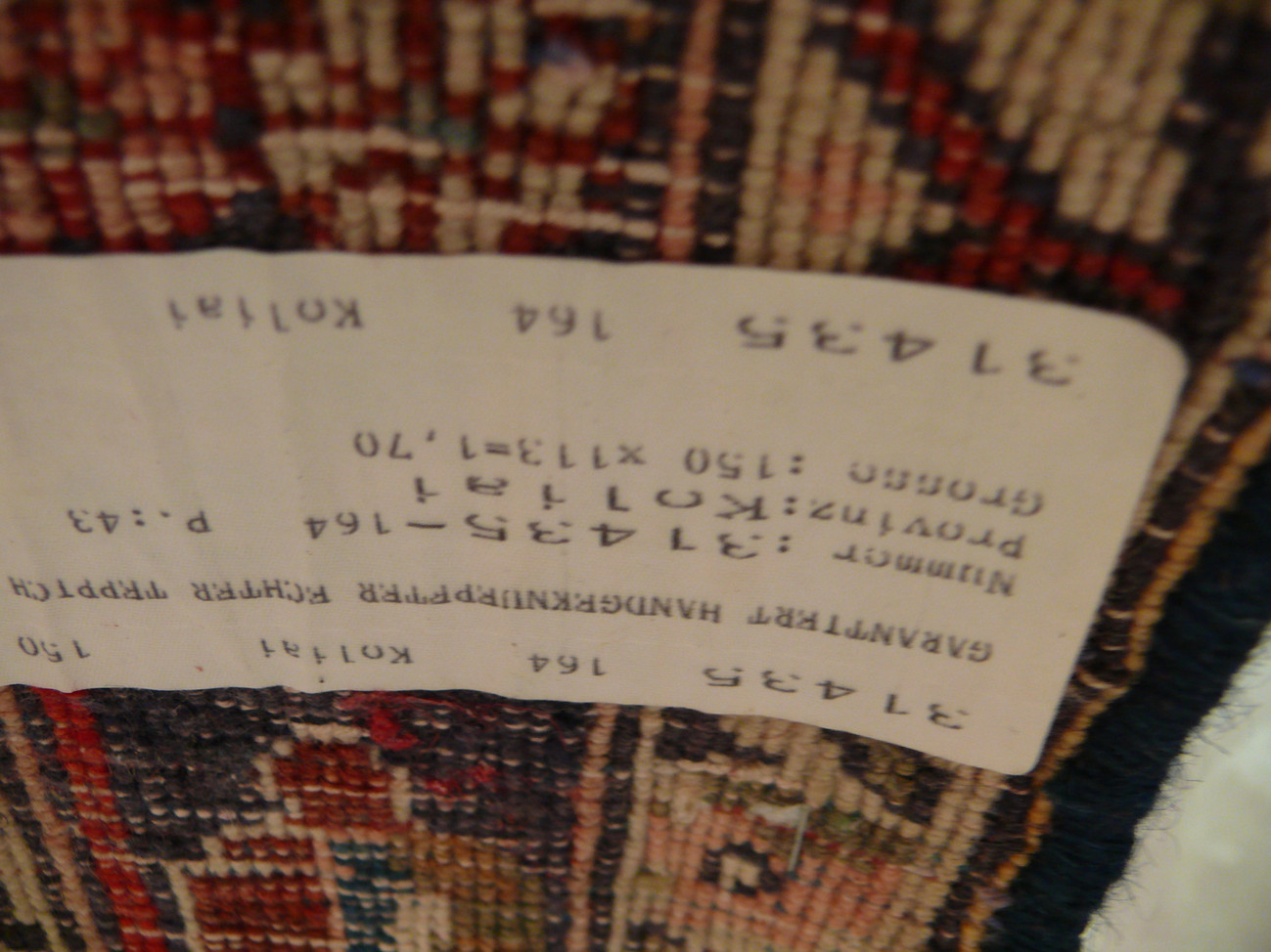 3'7 x 5 Antique Persian Koliai Rug