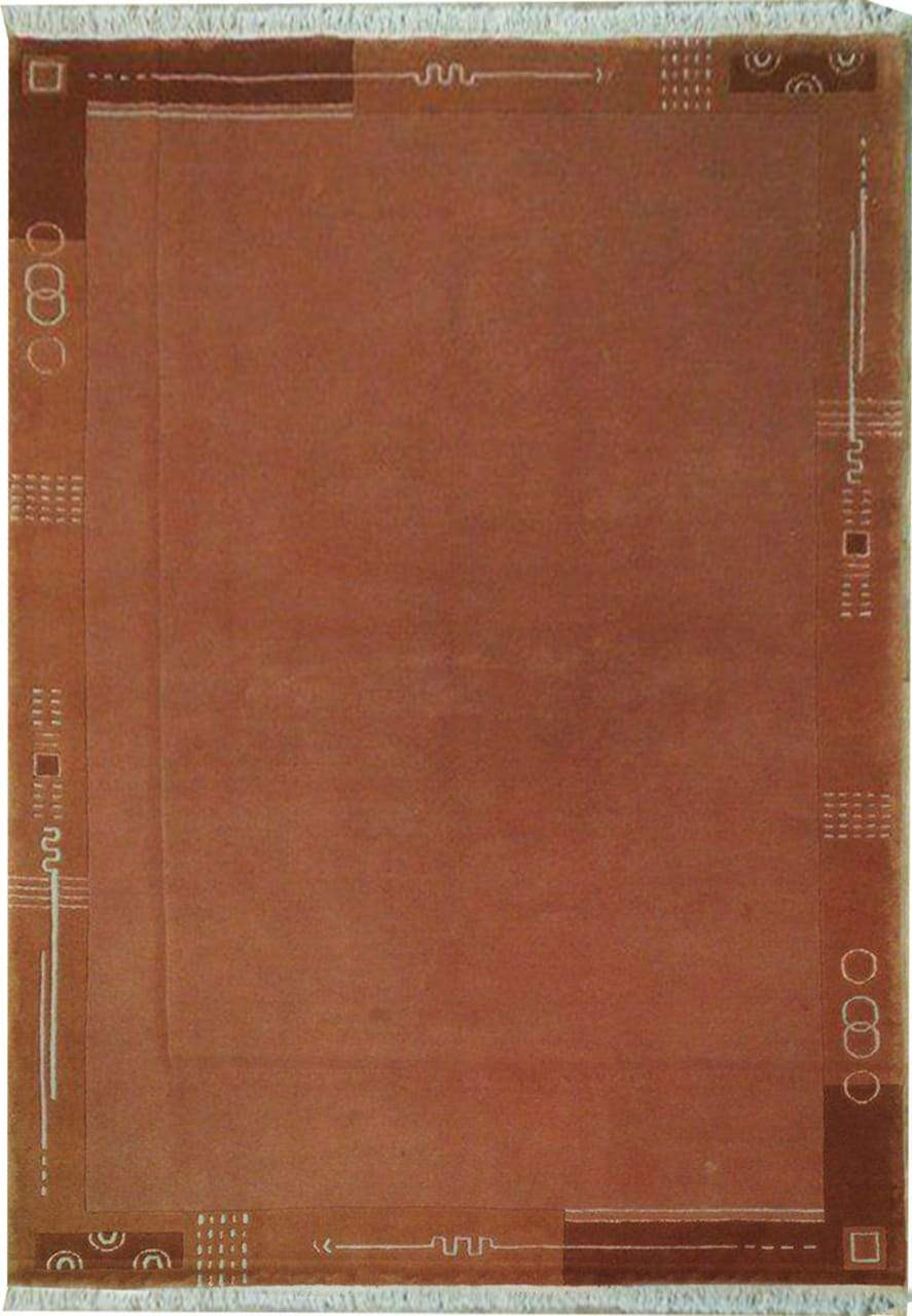 6 x 8 Modern Handmade Tibetan Rug