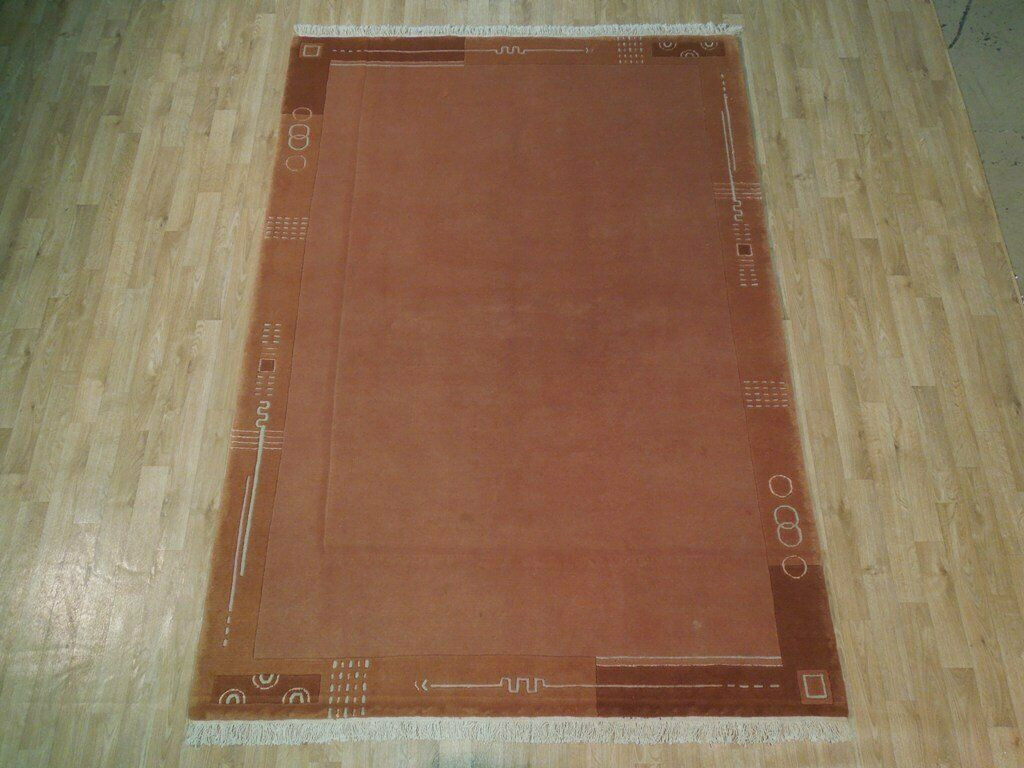 6 x 8 Modern Handmade Tibetan Rug