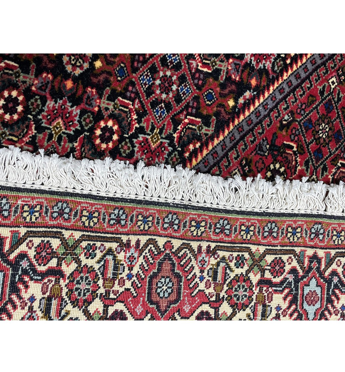 4 x 6 Persian Bijar Iron Rug 1