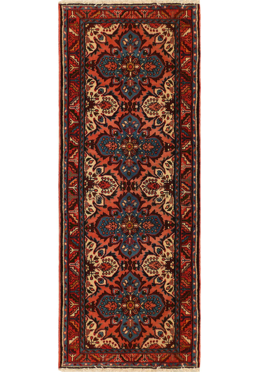 2'6 x 6'7 Persian Farahan Runner Rug