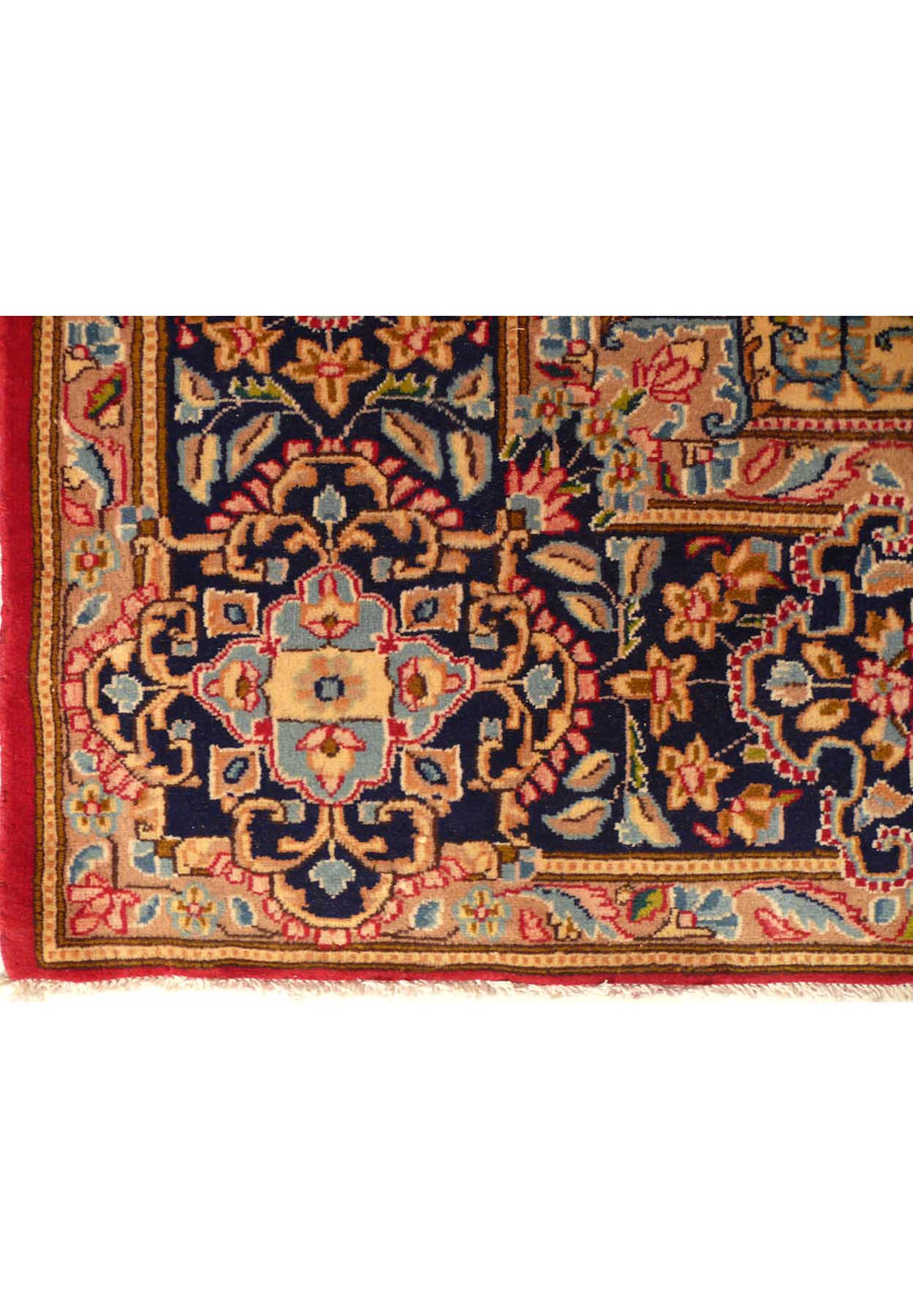 10 x 13 Floral Persian Kerman Rug