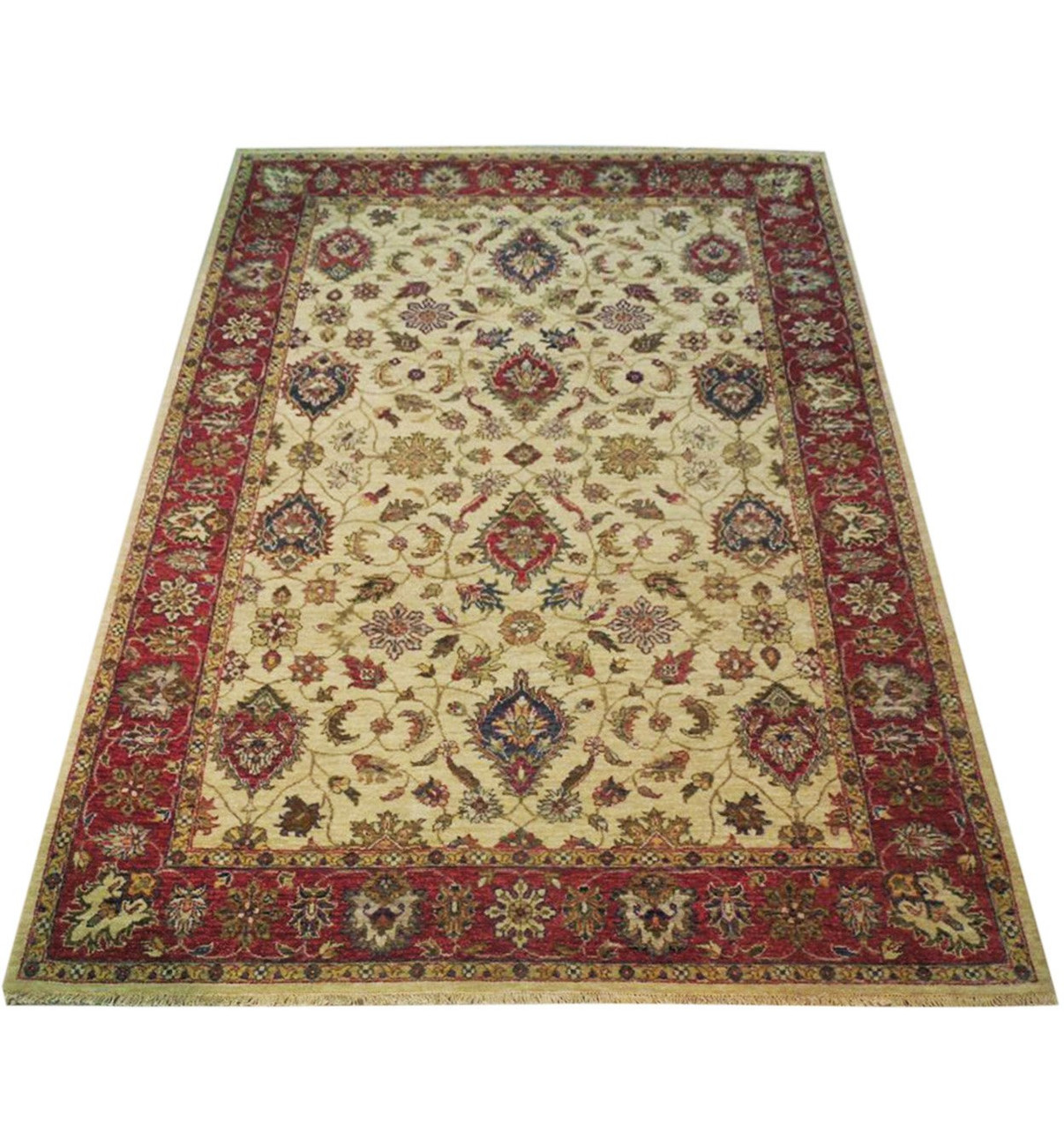 5'6" x 8 Vegetable Dyed Chobi Rug