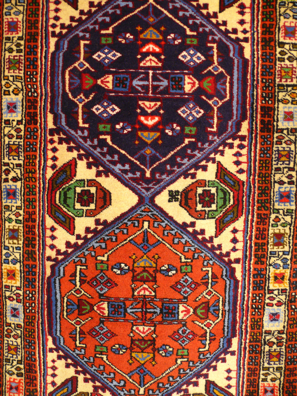 2'4 x 10 Persian Meshkin Runner Rug