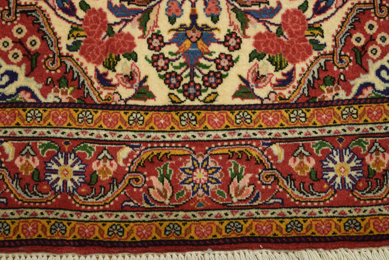 3'5 x 4'3 Floral Persian Jozan Rug